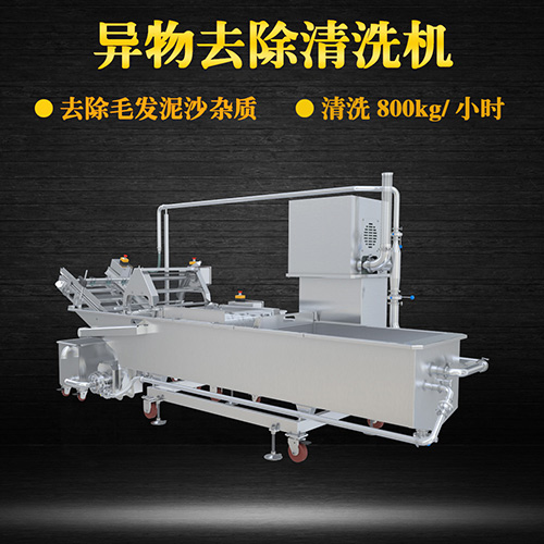 果蔬專用清洗機，氣泡清洗，清洗800kg小時